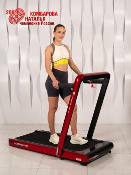 Беговая дорожка Titanium Masters Slimtech C20, красная
