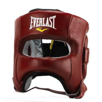 Шлем Elite Leather ML красн.