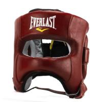 Шлем Elite Leather LXL красн.