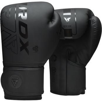 Перчатки тренировочные RDX F6 10oz черн.мат.