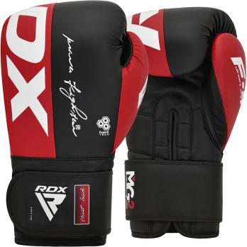 Перчатки тренировочные RDX F4 12oz красн/черн.