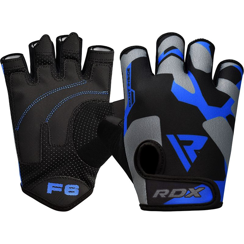 Перчатки RDX Sublimation F6 L черн/син.