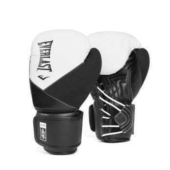 Перчатки тренировочные Protex PU 16oz бел/черн.