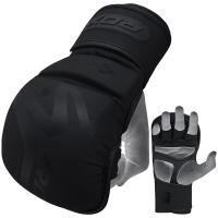 Перчатки тренировочные RDX Grappling Shooter T-15 L черн.мат.