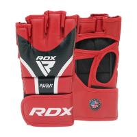 Перчатки RDX Grappling Aura Plus T-17 M красн/черн.