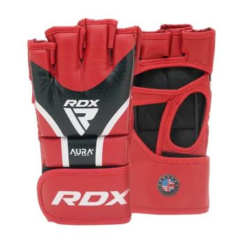 Перчатки RDX Grappling Aura Plus T-17 XL красн/черн.