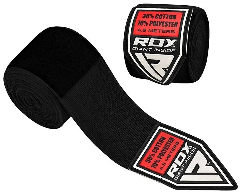 Бинты 4.5м RDX черн.