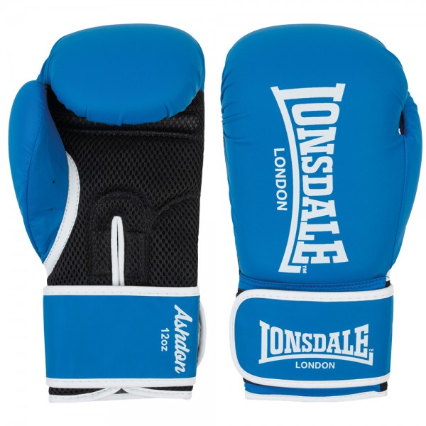 Перчатки тренировочные Lonsdale Ashdon 10oz син.