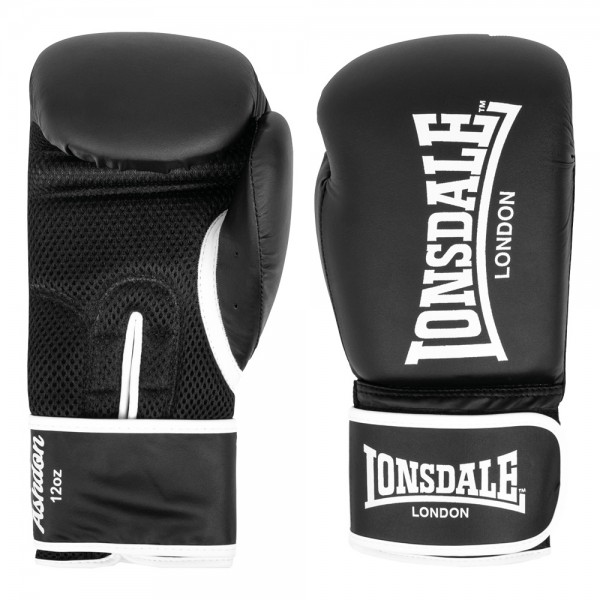 Перчатки тренировочные Lonsdale Ashdon 10oz черн.