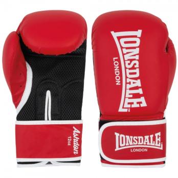 Перчатки тренировочные Lonsdale Ashdon 12oz красн.
