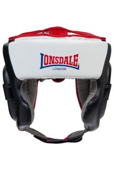 Шлем Lonsdale Padbury SM черн/бел/красн.
