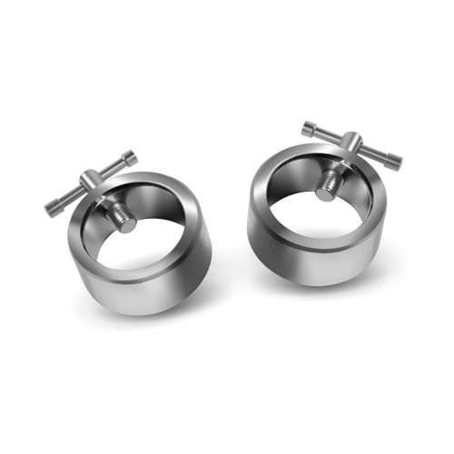 Замки олимпийские BRONZE GYM металлические (пара)