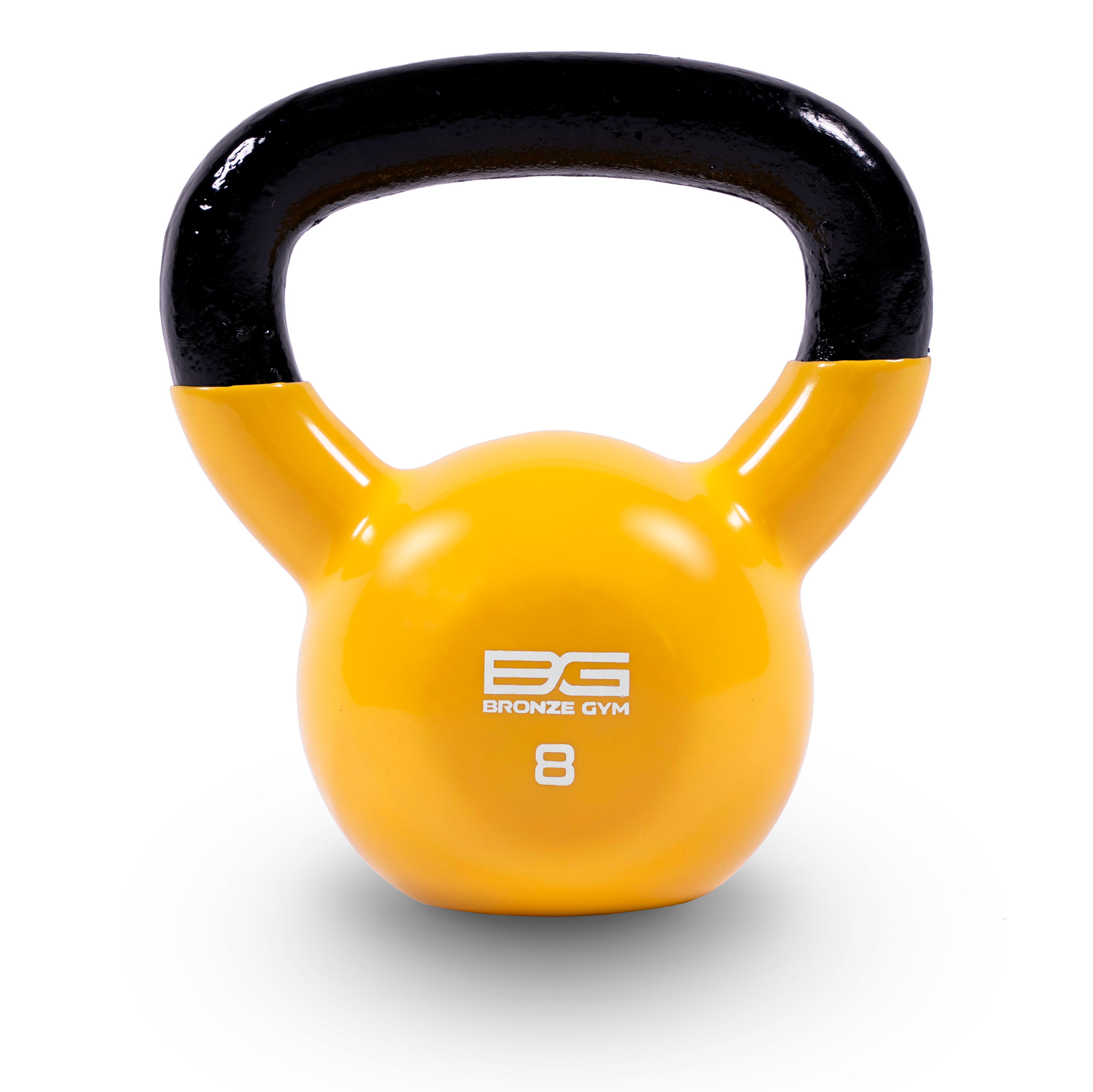 Гиря BRONZE GYM в виниловой оболочке 8 кг