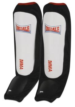 Защита голени и стопы Lonsdale Vernon SM бел/черн.