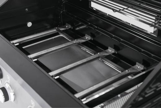 Газовый гриль 6+1 горелка