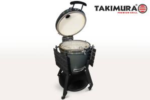 Керамический гриль Takimura 22 дюйма (графит)
