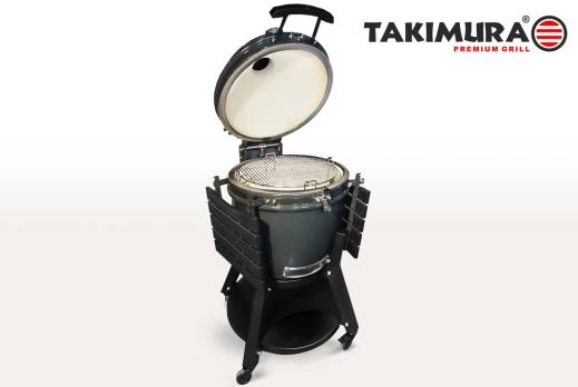 Керамический гриль Takimura 22 дюйма (графит)