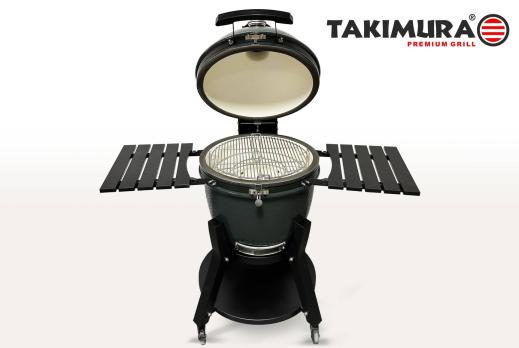 Керамический гриль Takimura 22 дюйма (графит)