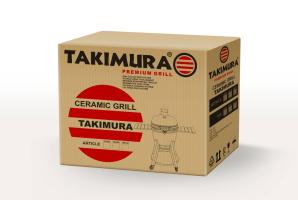 Керамический гриль Takimura 24 дюйма (графит)