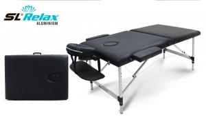 Массажный стол Aluminium (black) Черный