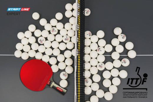Мячи Start line EXPERT V40+ 3* (ITTF) (6 шт)