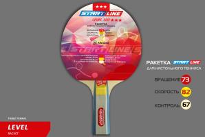 Теннисная ракетка Start line Level 300 New (анатомическая) 12401