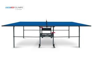 Стол теннисный Olympic с сеткой Синий