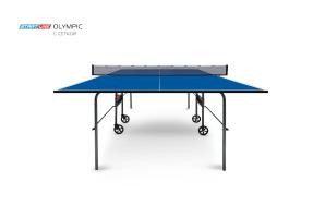 Стол теннисный Olympic с сеткой Синий