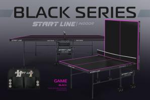 Стол теннисный Game с сеткой Black