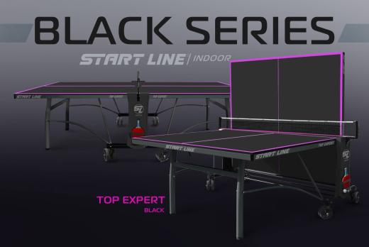 Стол теннисный Top Expert Black
