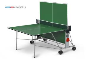 Стол теннисный Compact LX Зелёный NEW