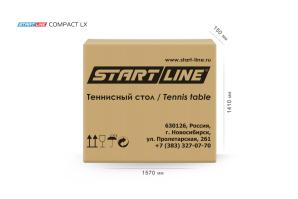 Стол теннисный Compact LX Зелёный NEW