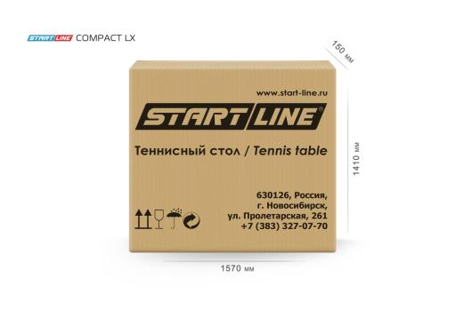 Стол теннисный Compact LX Зелёный NEW