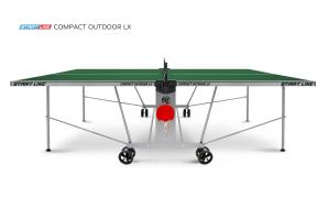Стол теннисный Compact-2 LX Всепогодный Зелёный NEW