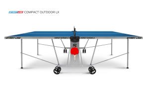 Стол теннисный Compact-2 LX Всепогодный 6 Синий