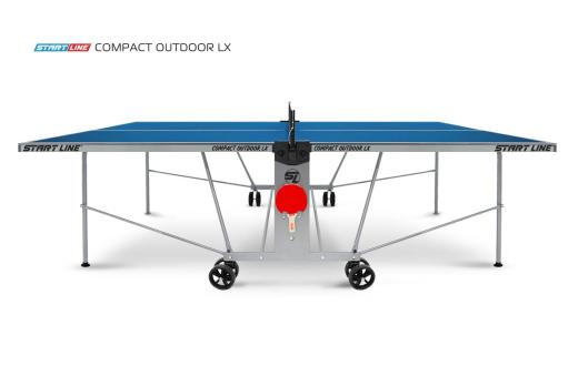 Стол теннисный Compact-2 LX Всепогодный 6 Синий