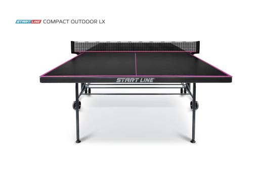 Стол теннисный Compact-2 LX Всепогодный 6 black