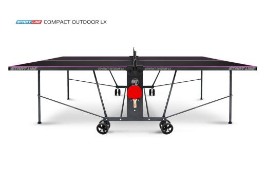 Стол теннисный Compact-2 LX Всепогодный 6 black