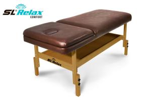 Массажный стол Relax Comfort коричневая кожа (№6)