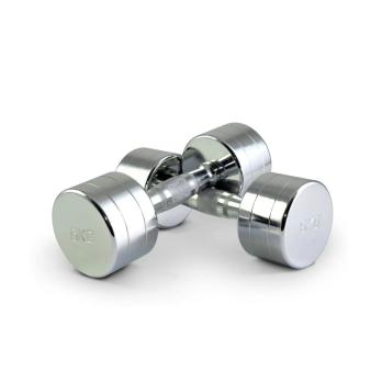 Гантельный ряд хромированный Protrain 1-10 кг IFD-12 (парный)