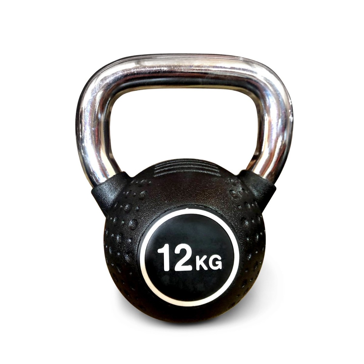 Гиря полиуретановая с хромированной ручкой Protrain KB2015-12