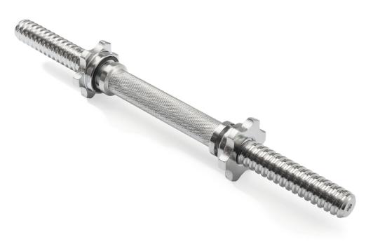 Гриф для гантелей 25 мм. Длина 400 мм. прямой (под гайку) VictoryFit VF-S2540-B2
