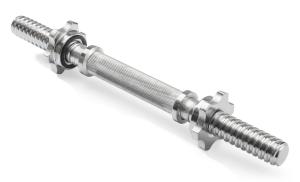 Гриф для гантелей 25 мм. Длина 350 мм. прямой (под гайку) VictoryFit VF-S2535-B2