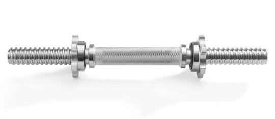 Гриф для гантелей 25 мм. Длина 350 мм. прямой (под гайку) VictoryFit VF-S2535-B2