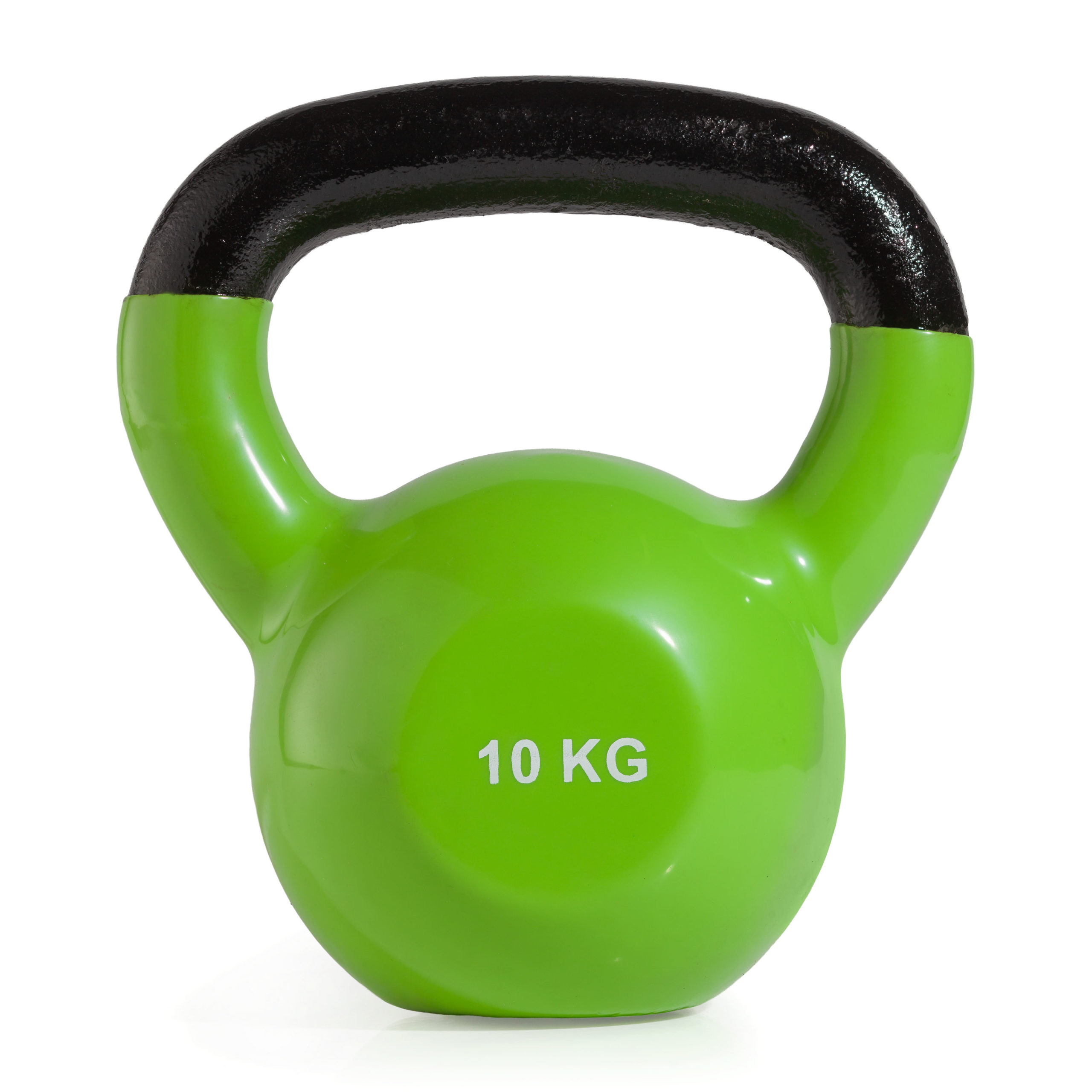 Гиря чугунная винил 10 кг (модель: К-4) VictoryFit VF-KV100