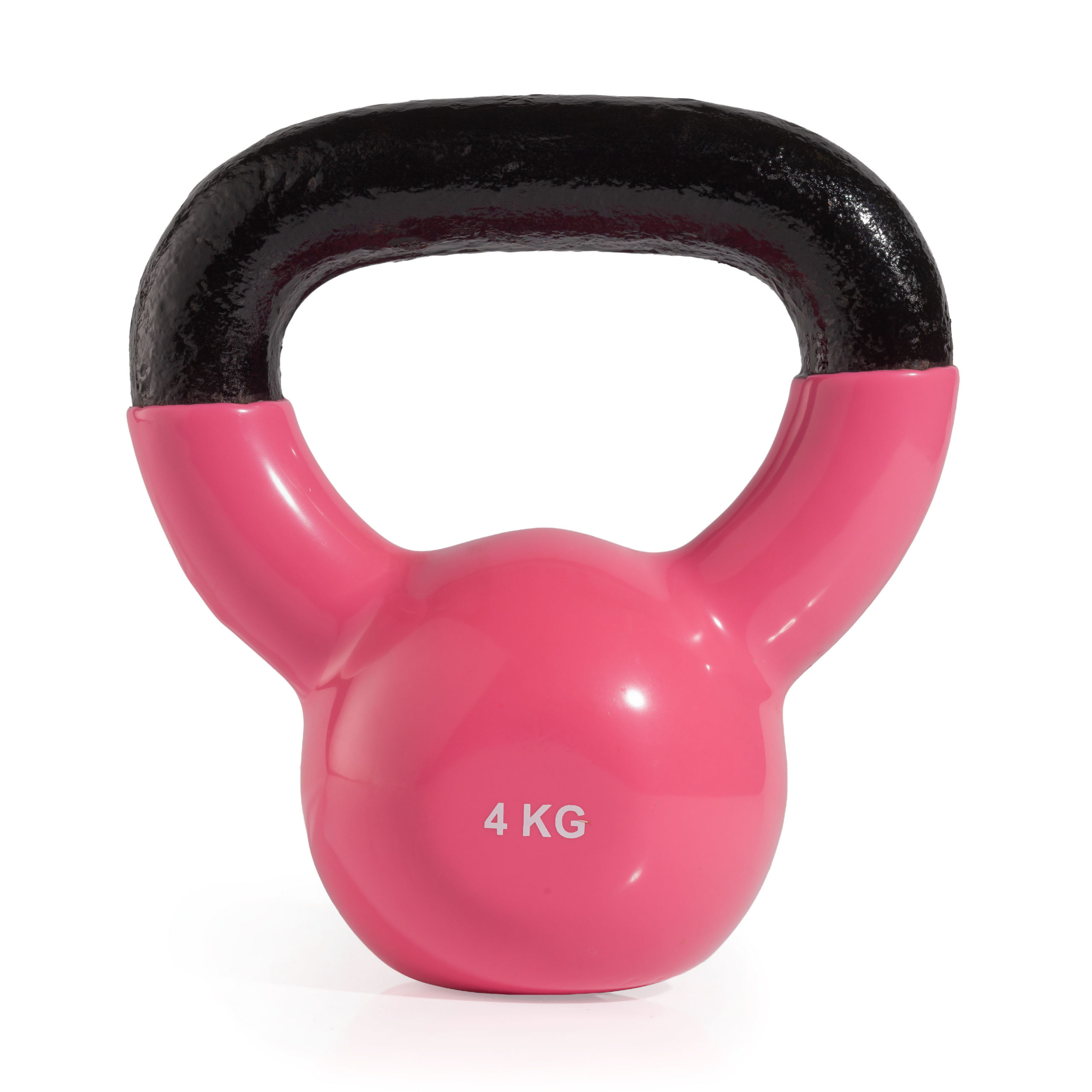 Гиря чугунная винил 4 кг (модель: К-4) VictoryFit VF-KV040