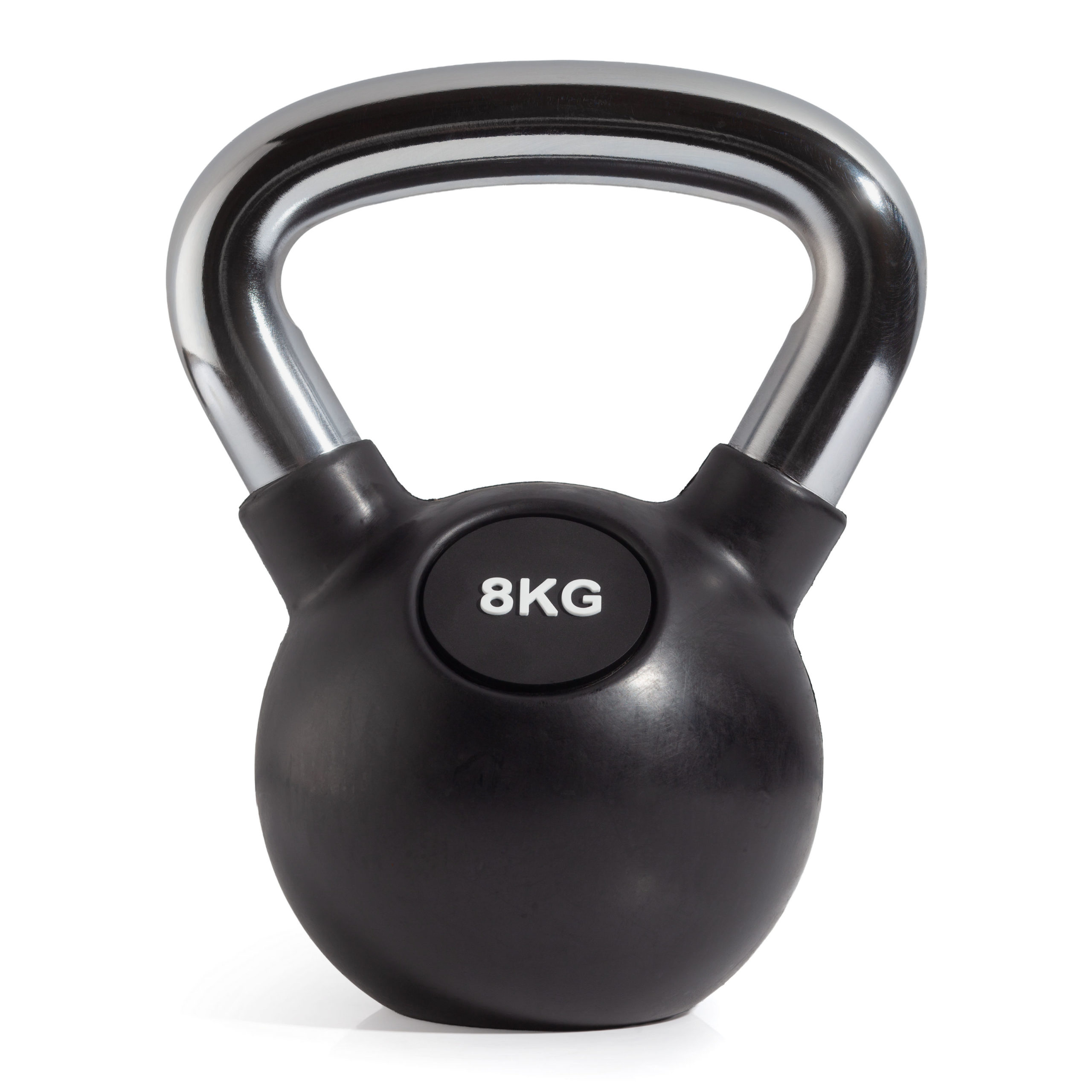 Гиря с резиновым покрытием 8 кг (модель: К-6) VictoryFit VF-KRU080