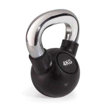 Гиря с резиновым покрытием 4 кг (модель: К-6) VictoryFit VF-KRU040
