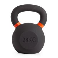 Гиря чугунная с цветным кольцом 28 кг (модель: К-3) VictoryFit VF-KCR280