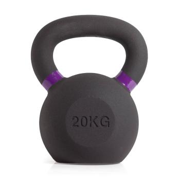 Гиря чугунная с цветным кольцом 20 кг (модель: К-3) VictoryFit VF-KCR200